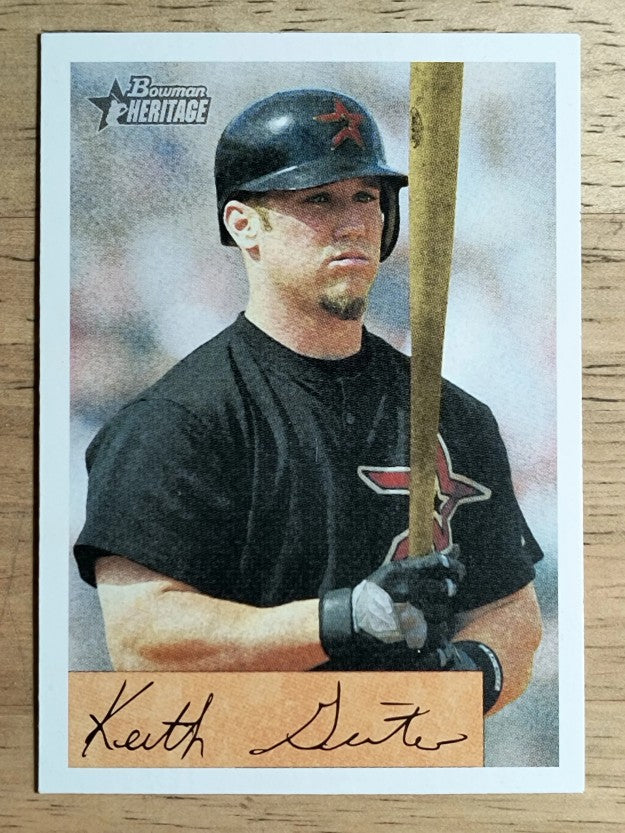 2002 Bowman Heritage #335 Keith Ginter
