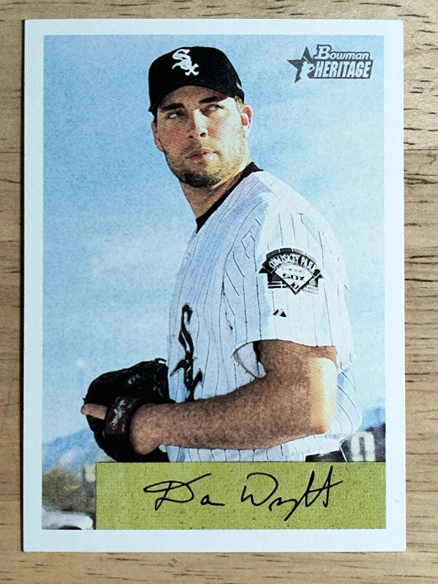 2002 Bowman Heritage #340 Dan Wright