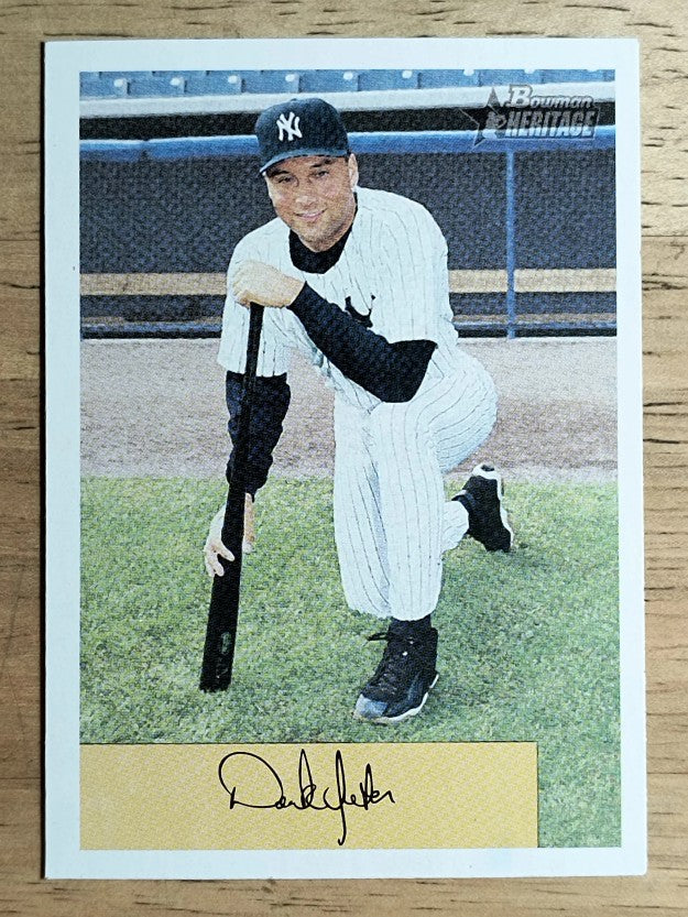 2002 Bowman Heritage #345 Derek Jeter