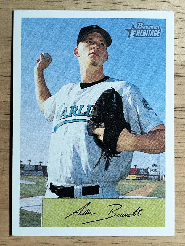 2002 Bowman Heritage #352 A.J. Burnett