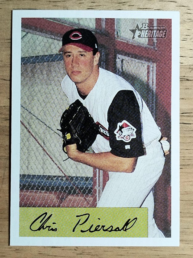 2002 Bowman Heritage #361 Chris Piersoll RC