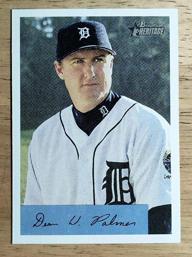 2002 Bowman Heritage #365 Dean Palmer