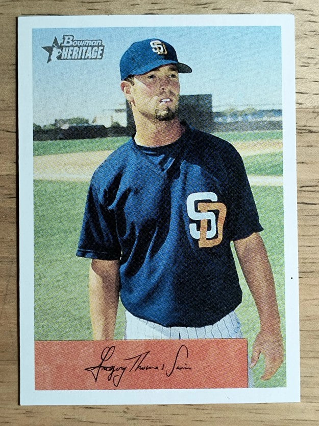 2002 Bowman Heritage #379 Greg Sain RC