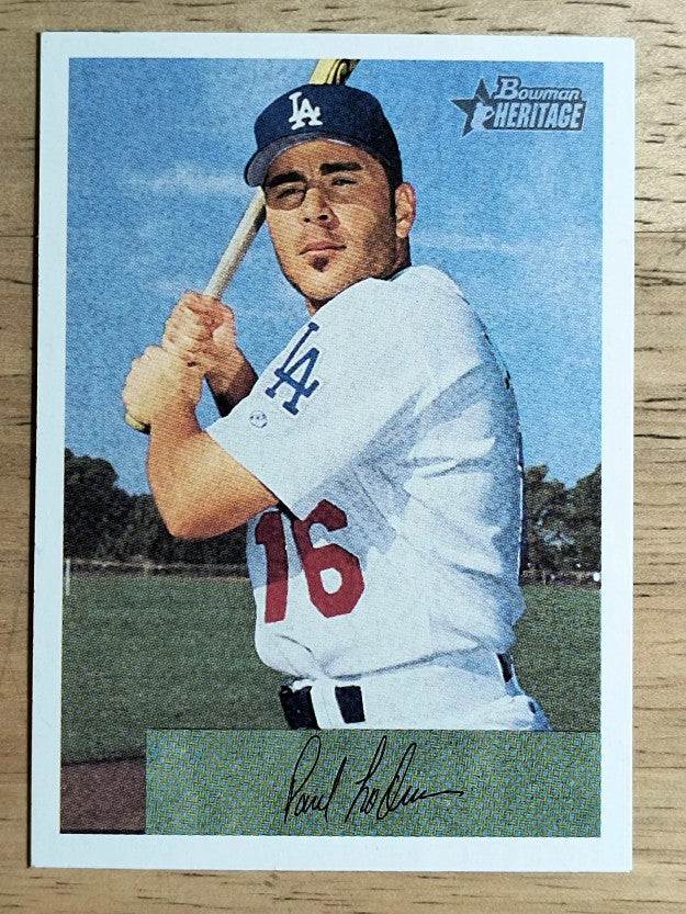 2002 Bowman Heritage #380 Paul LoDuca