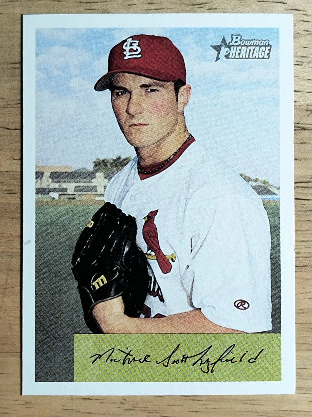 2002 Bowman Heritage #381 Scotty Layfield RC