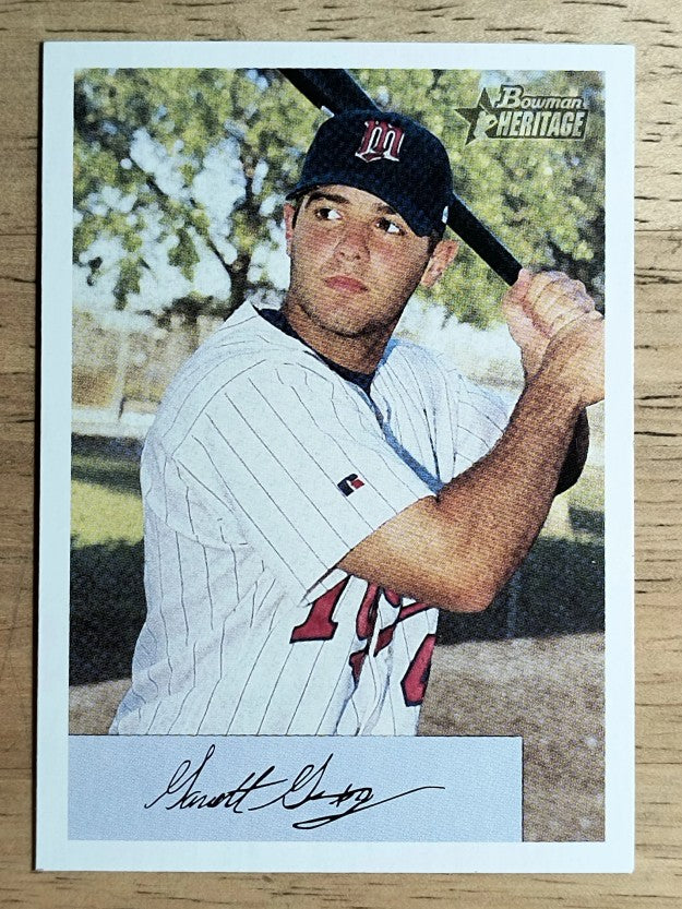 2002 Bowman Heritage #383 Garrett Guzman RC