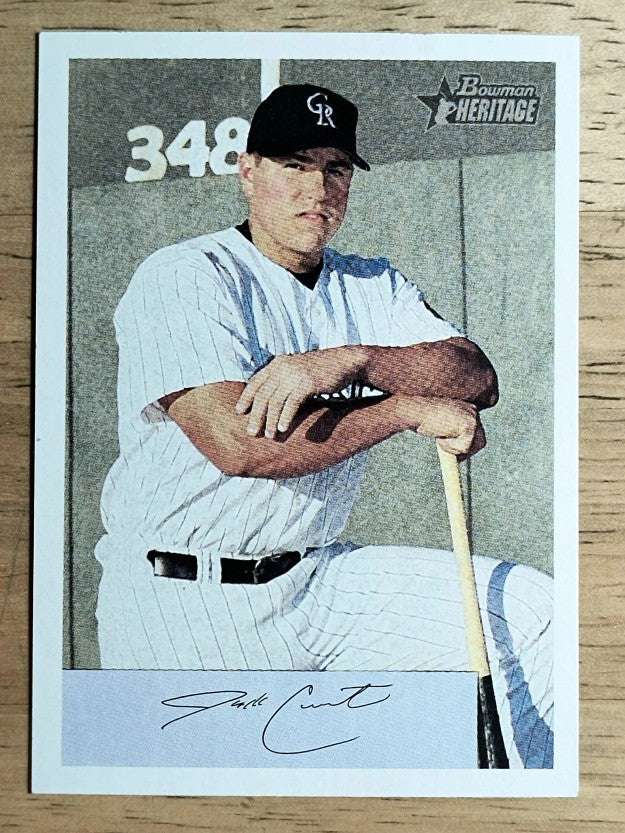 2002 Bowman Heritage #384 Jack Cust SP