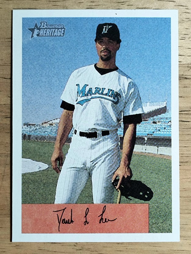 2002 Bowman Heritage #386 Derrek Lee