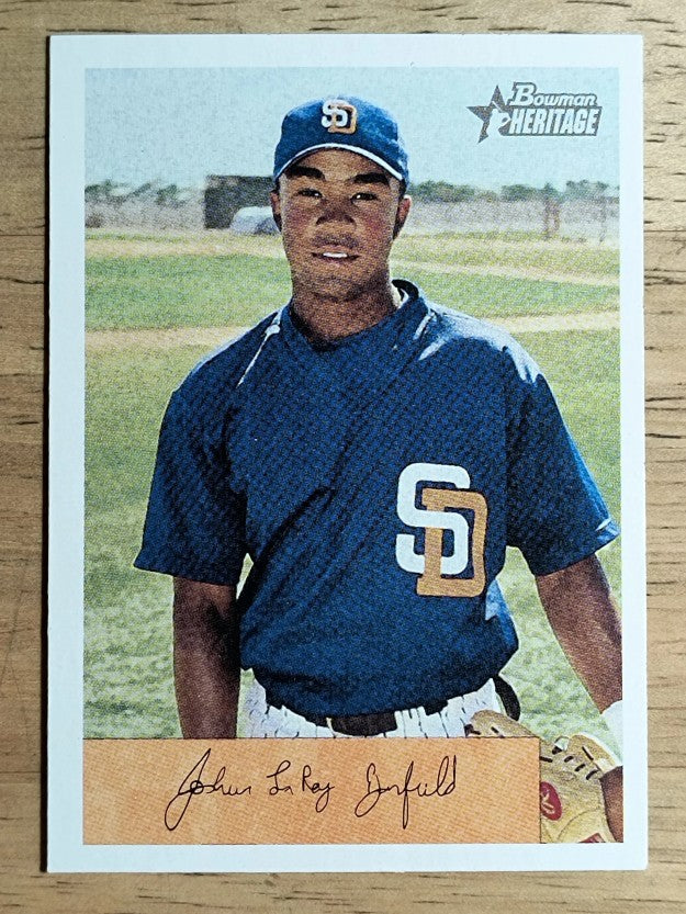 2002 Bowman Heritage #405 Josh Barfield RC