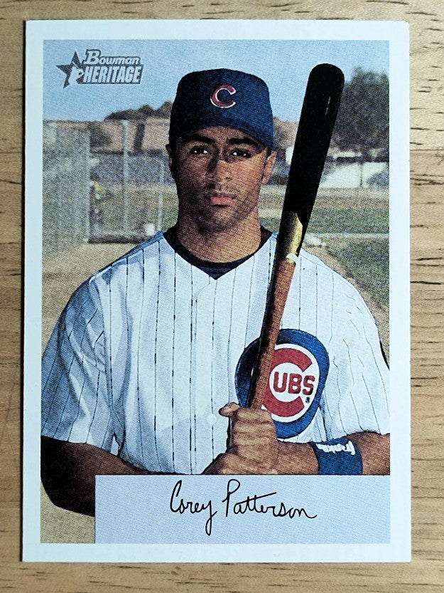 2002 Bowman Heritage #406 Corey Patterson