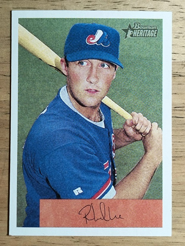 2002 Bowman Heritage #412 Richard Lane SP RC