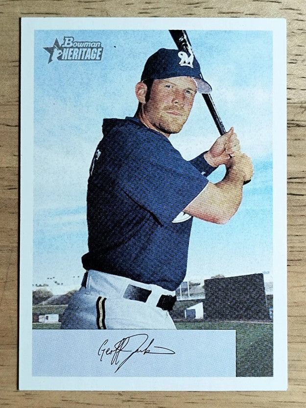 2002 Bowman Heritage #415 Geoff Jenkins
