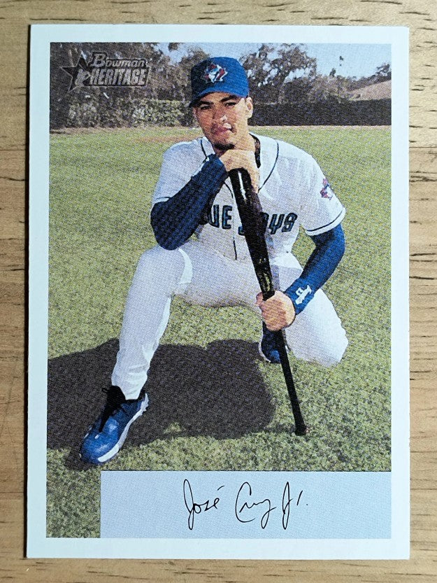 2002 Bowman Heritage #418 Jose Cruz Jr.