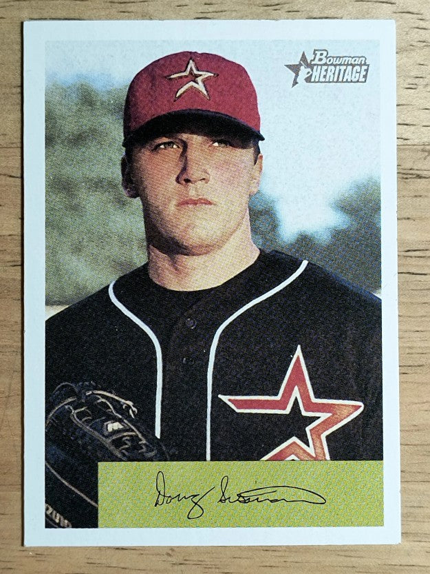 2002 Bowman Heritage #425 Doug Sessions RC