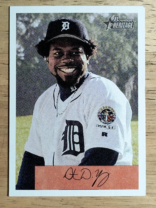 2002 Bowman Heritage #429 Dmitri Young
