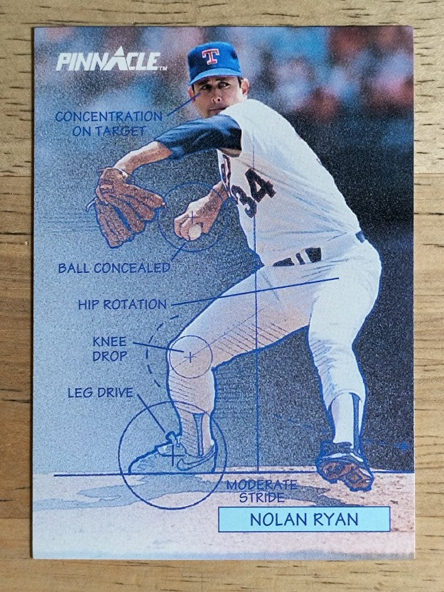1992 Pinnacle #618 Nolan Ryan TECH