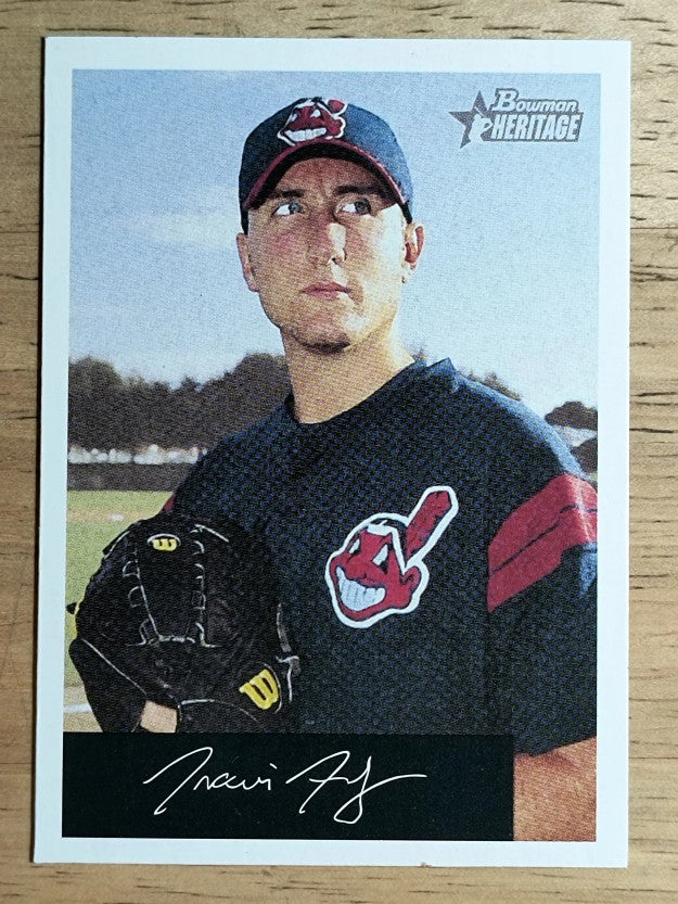 2002 Bowman Heritage Black Box #41 Travis Foley
