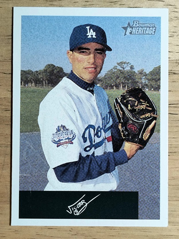 2002 Bowman Heritage Black Box #96 Victor Alvarez