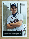 2002 Bowman Heritage Black Box #107 Chipper Jones