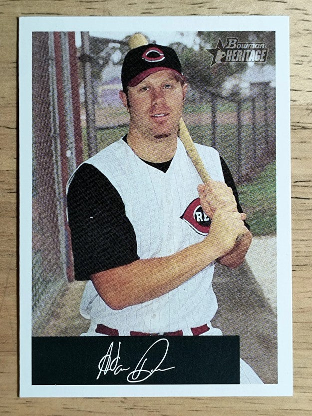 2002 Bowman Heritage Black Box #108 Adam Dunn