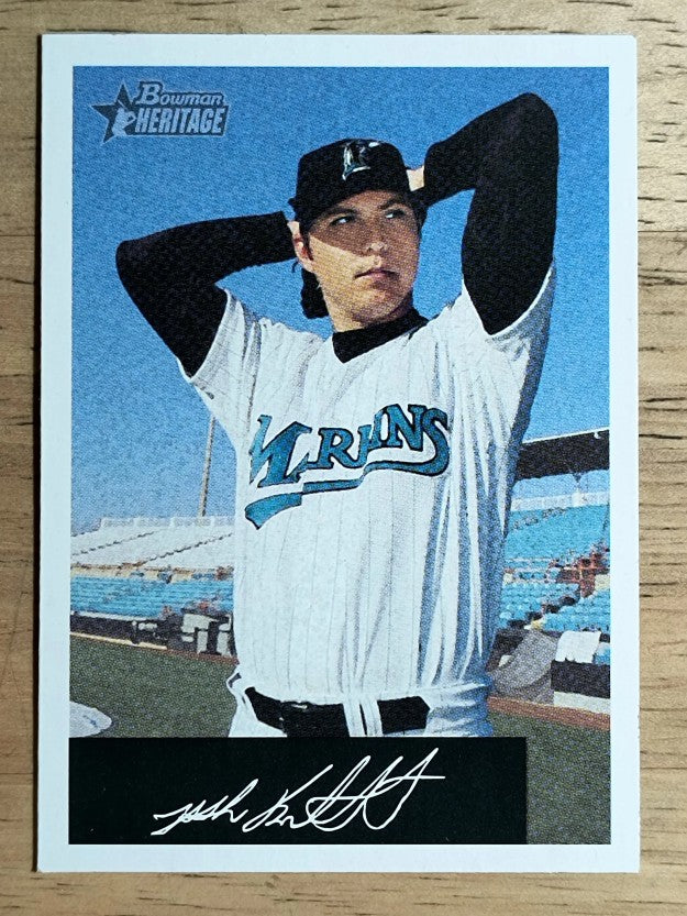 2002 Bowman Heritage Black Box #121 Josh Beckett