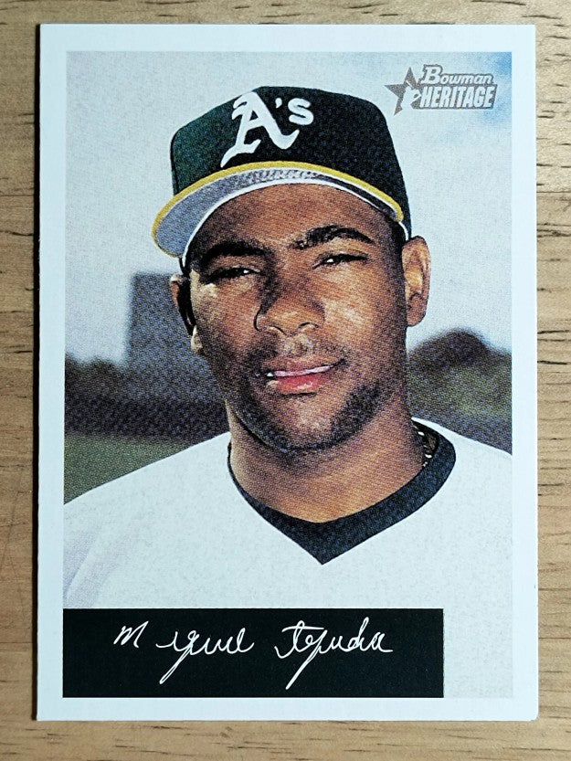 2002 Bowman Heritage Black Box #153 Miguel Tejada