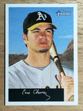 2002 Bowman Heritage Black Box #227 Eric Chavez