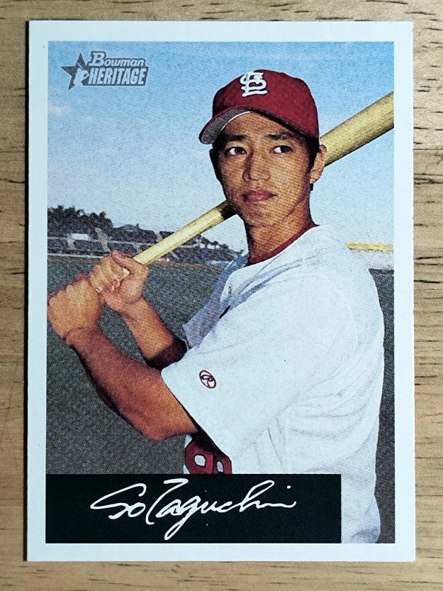 2002 Bowman Heritage Black Box #246 So Taguchi