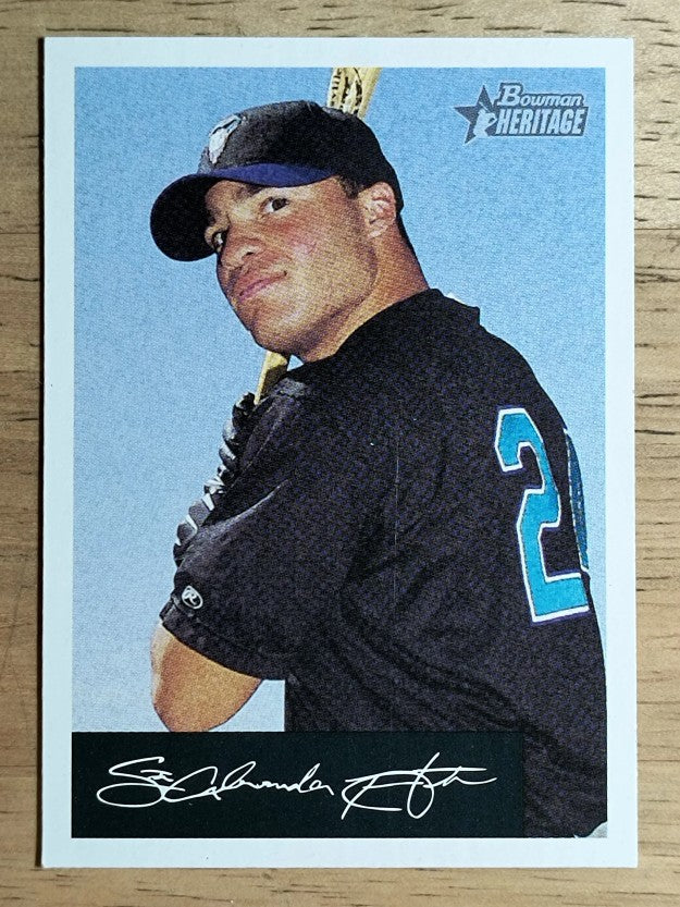 2002 Bowman Heritage Black Box #314 Scott Hairston