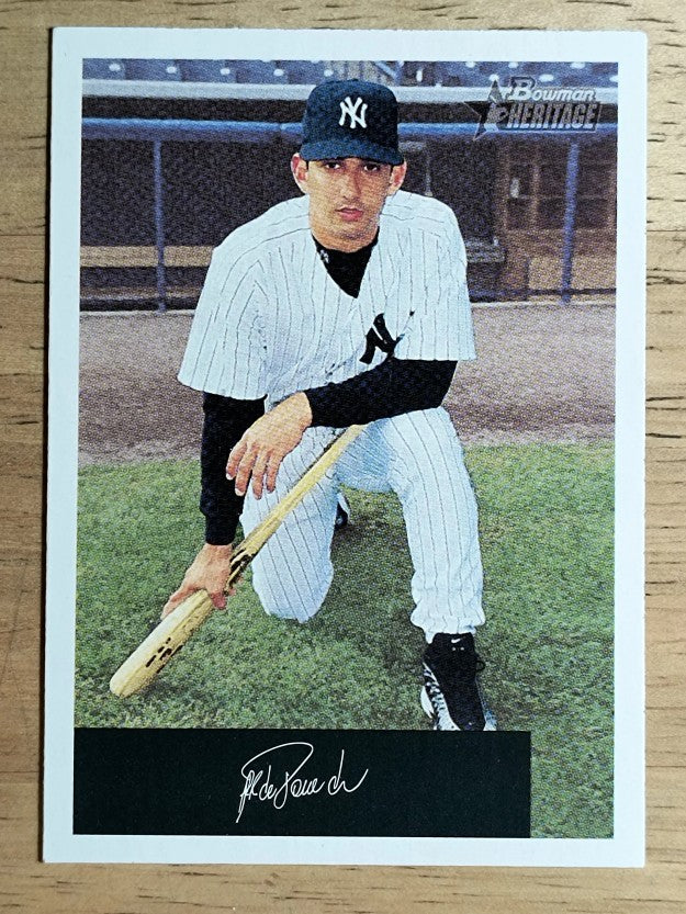2002 Bowman Heritage Black Box #316 Jorge Posada