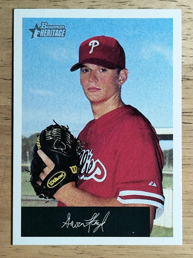 2002 Bowman Heritage Black Box #390 Gavin Floyd