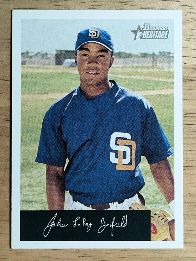 2002 Bowman Heritage Black Box #405 Josh Barfield