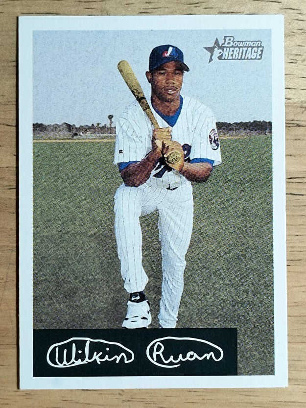 2002 Bowman Heritage Black Box #414 Wilkin Ruan