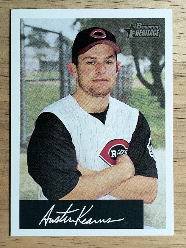 2002 Bowman Heritage Black Box #433 Austin Kearns