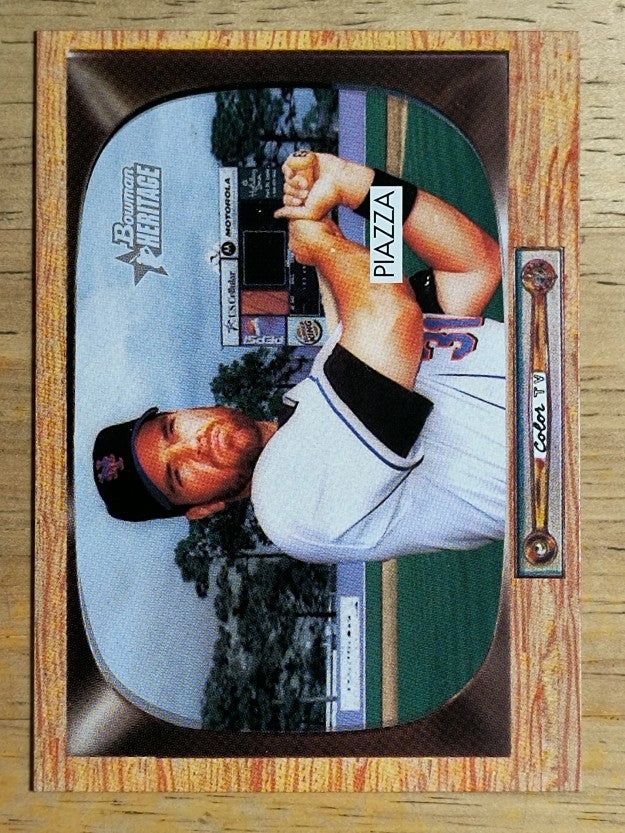 2004 Bowman Heritage #2 Mike Piazza SP