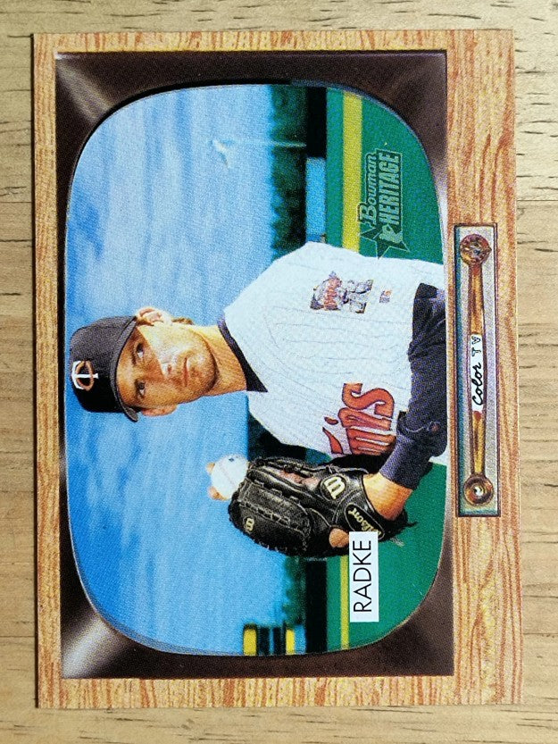 2004 Bowman Heritage #14 Brad Radke
