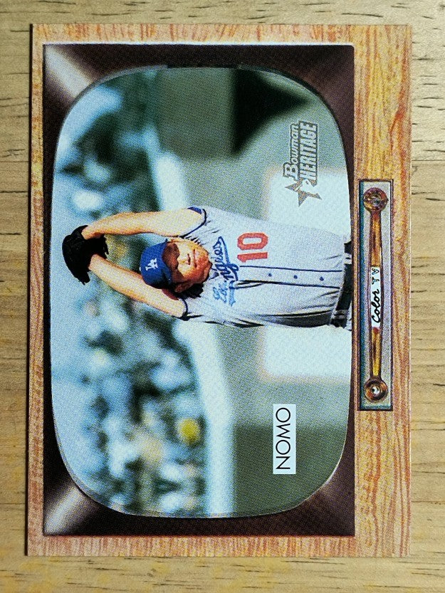 2004 Bowman Heritage #39 Hideo Nomo