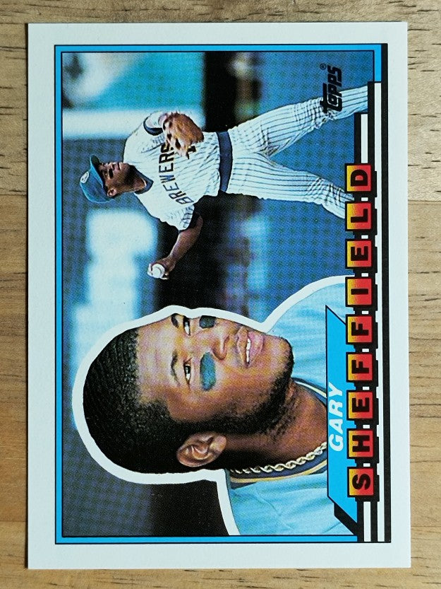 1989 Topps Big #55 Gary Sheffield