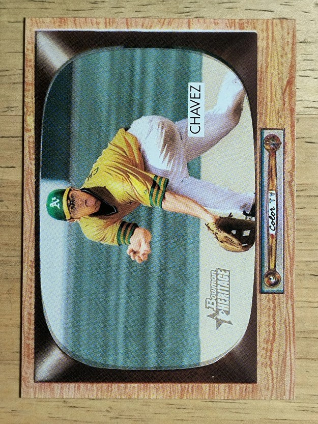 2004 Bowman Heritage #53 Eric Chavez