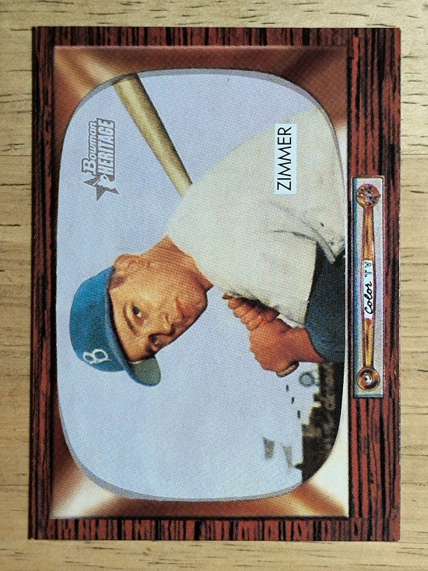 2004 Bowman Heritage #65 Don Zimmer RET