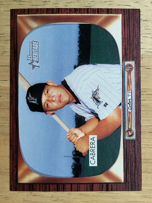 2004 Bowman Heritage #87 Miguel Cabrera SP