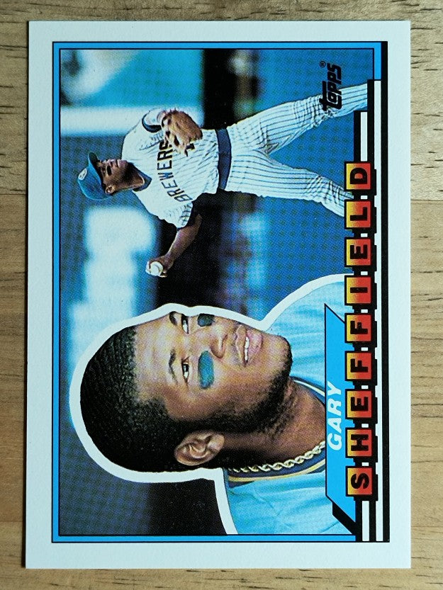 1989 Topps Big #55 Gary Sheffield