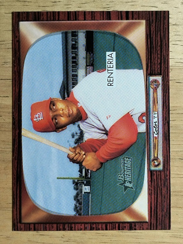 2004 Bowman Heritage #112 Edgar Renteria