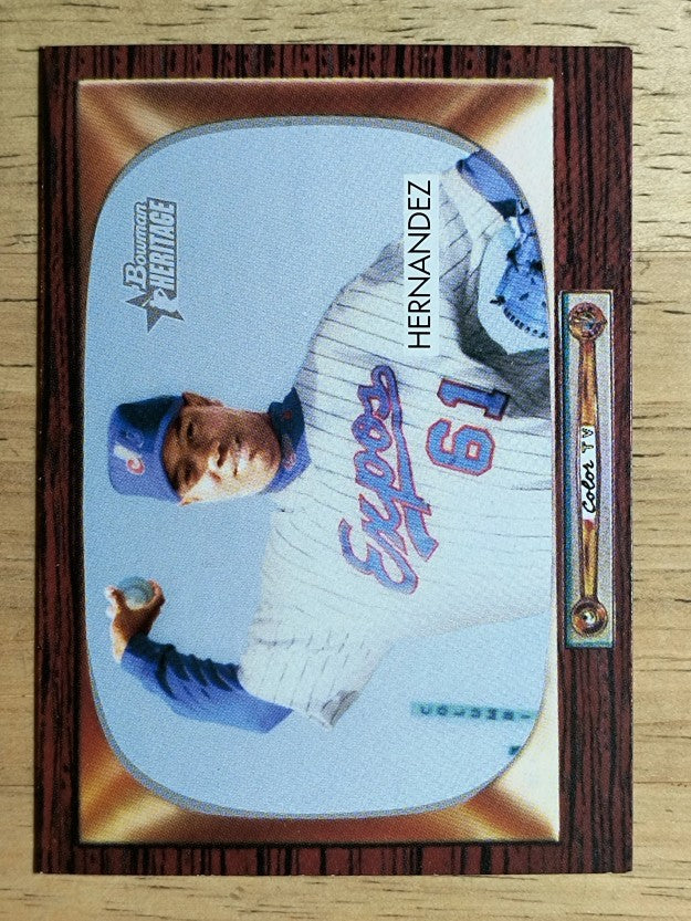 2004 Bowman Heritage #147 Livan Hernandez