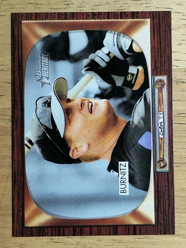 2004 Bowman Heritage #167 Jeromy Burnitz