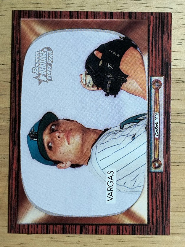 2004 Bowman Heritage #208 Jason Vargas DP SP RC