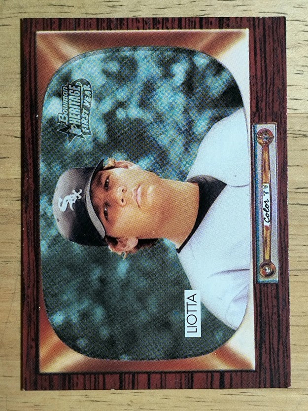 2004 Bowman Heritage #210 Ray Liotta DP SP RC (NM)