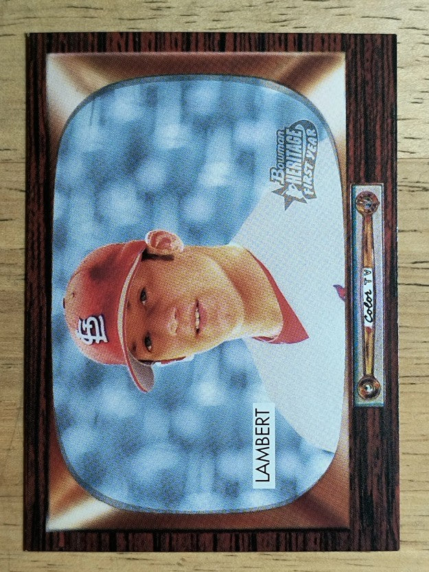 2004 Bowman Heritage #221 Chris Lambert DP RC