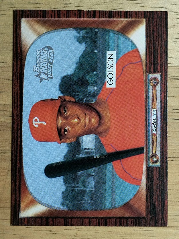 2004 Bowman Heritage #225 Greg Golson DP RC