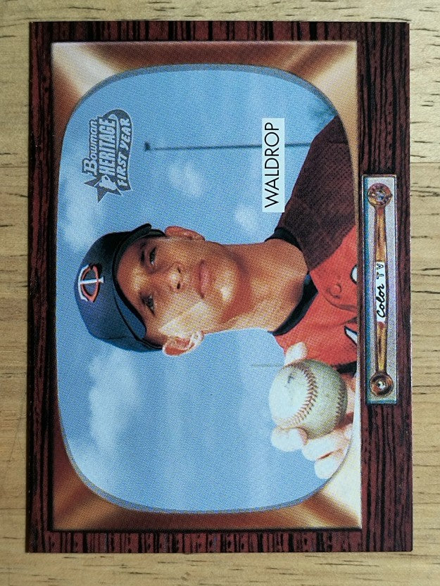 2004 Bowman Heritage #227 Kyle Waldrop DP RC
